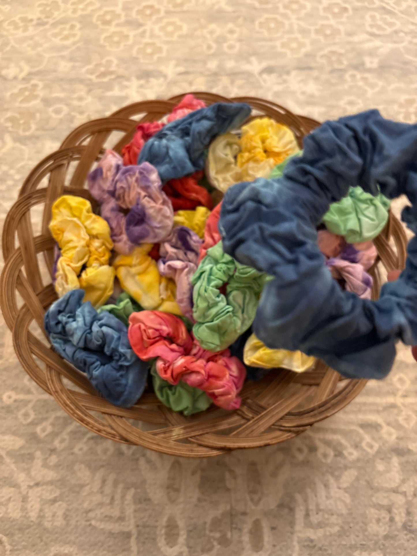 Tie Dyed Scrunchie